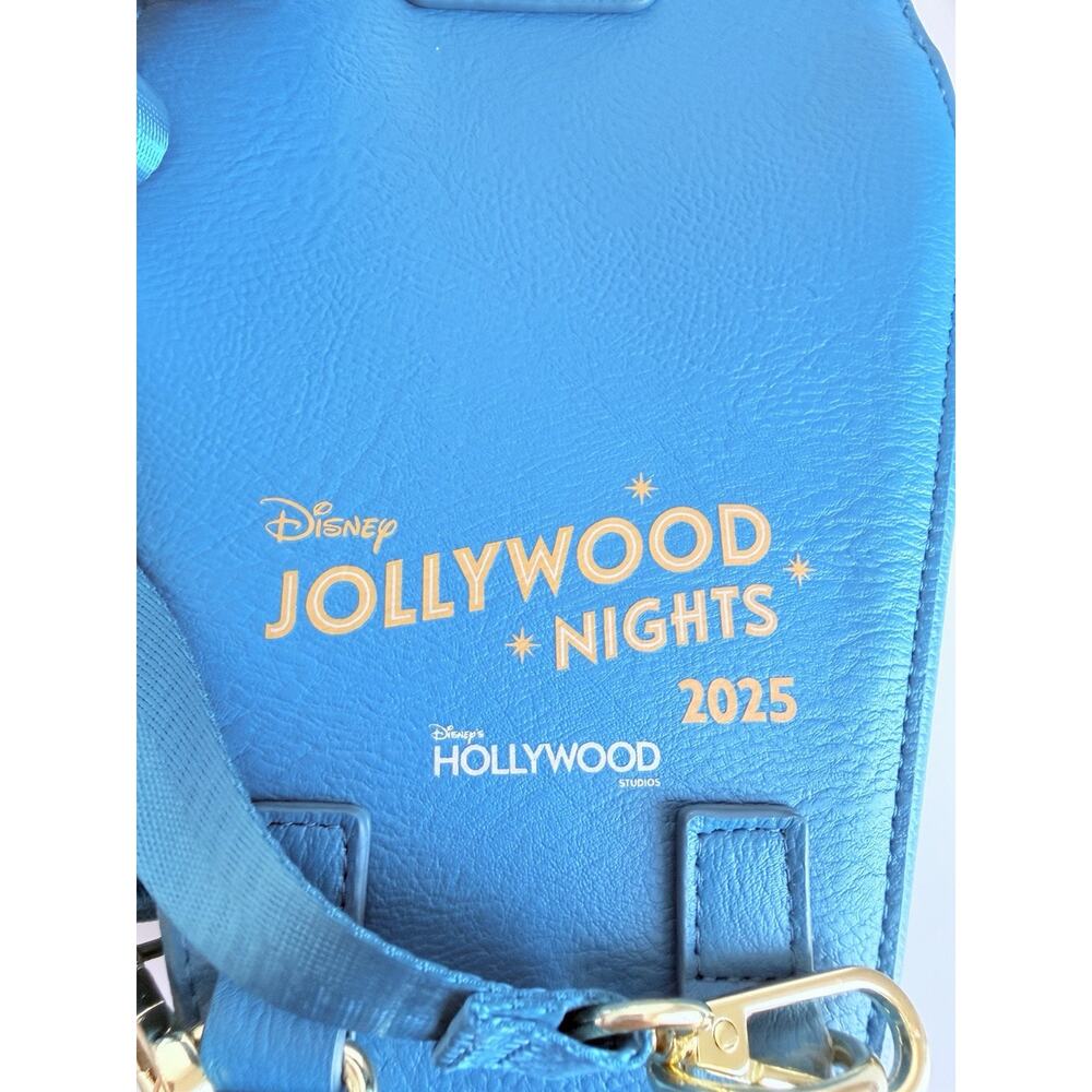 NWT Disney Parks Jollywood Nights 2025 Loungefly Ollie Crossbody Bag Backpack - Picture 11 of 11